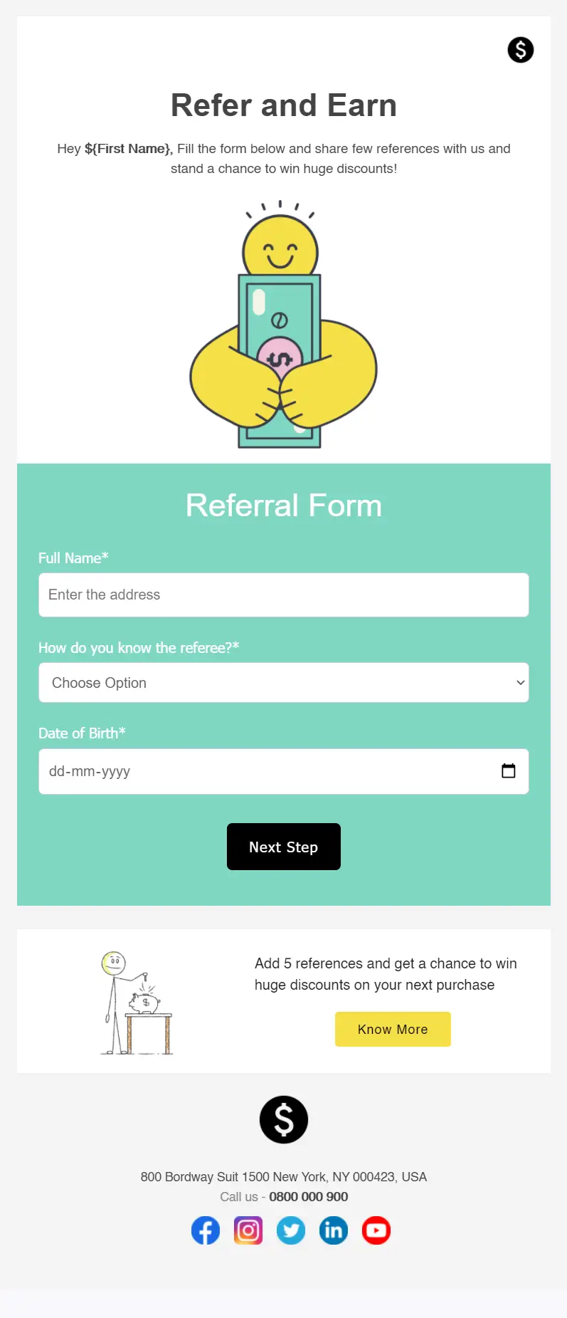 Referral Email Template