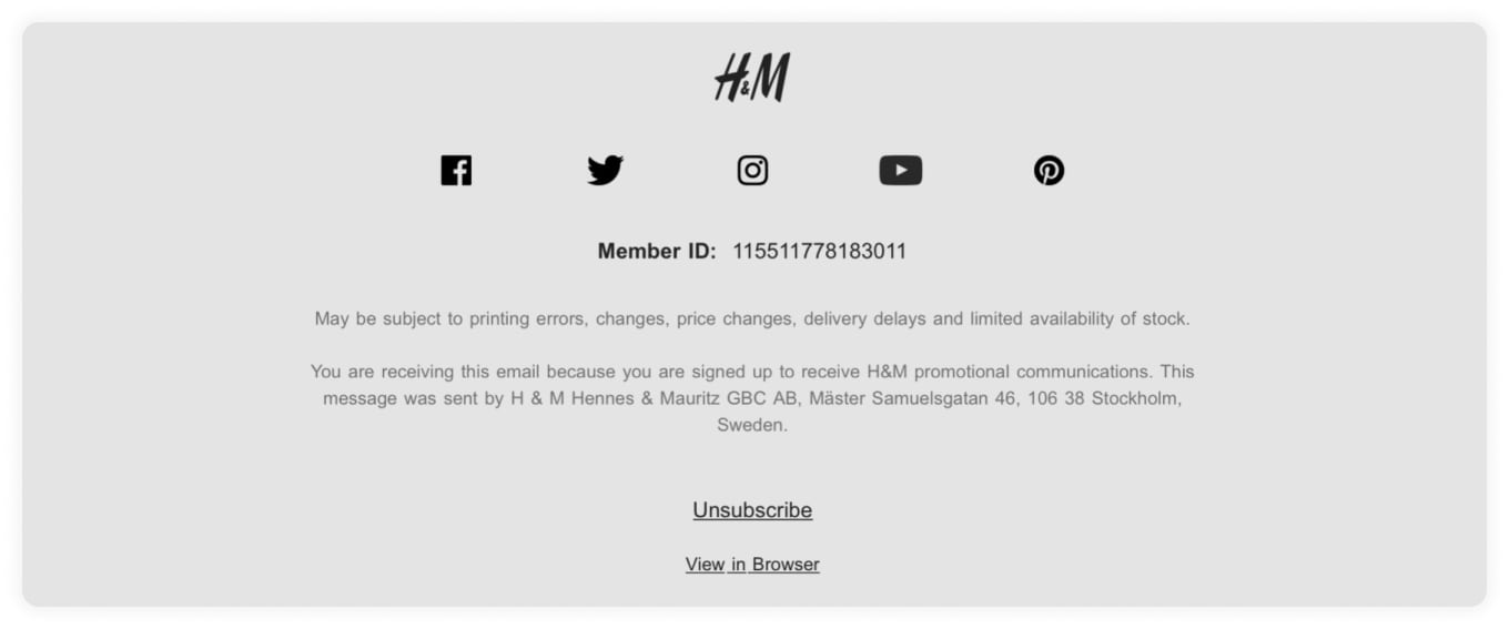 H\&M's logo in the email footer.jpg