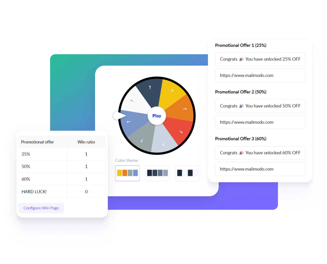 Create and Send Spin the Wheel Widget in the Email | Mailmodo