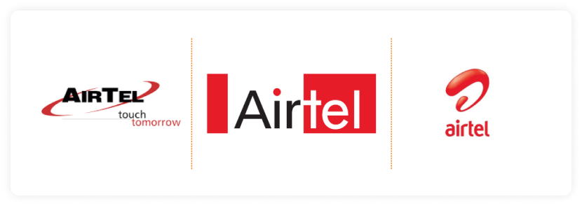 Airtel rebranded logos
