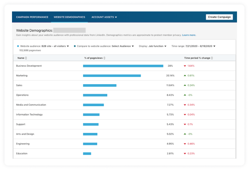 LinkedIn Campaign Manager