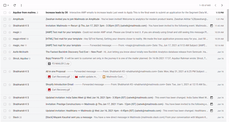 Interactive cart abandonment email