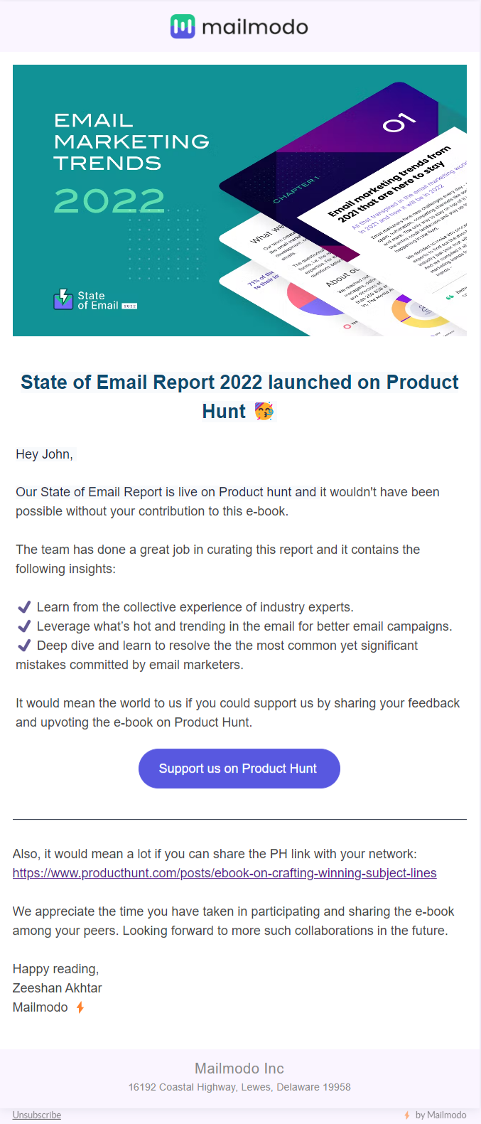 How Litmus Built An Engaging Product Announcement Email By