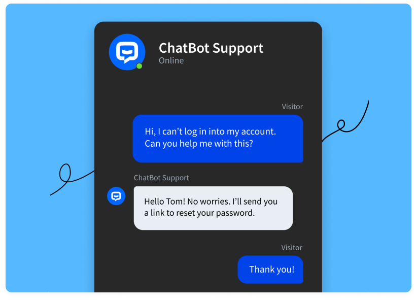 Add a chat option to your site