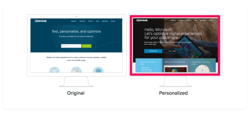 Personalize your homepage