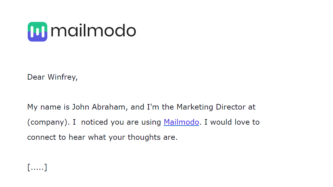 Email etiquette rule: Add hyperlinks in email