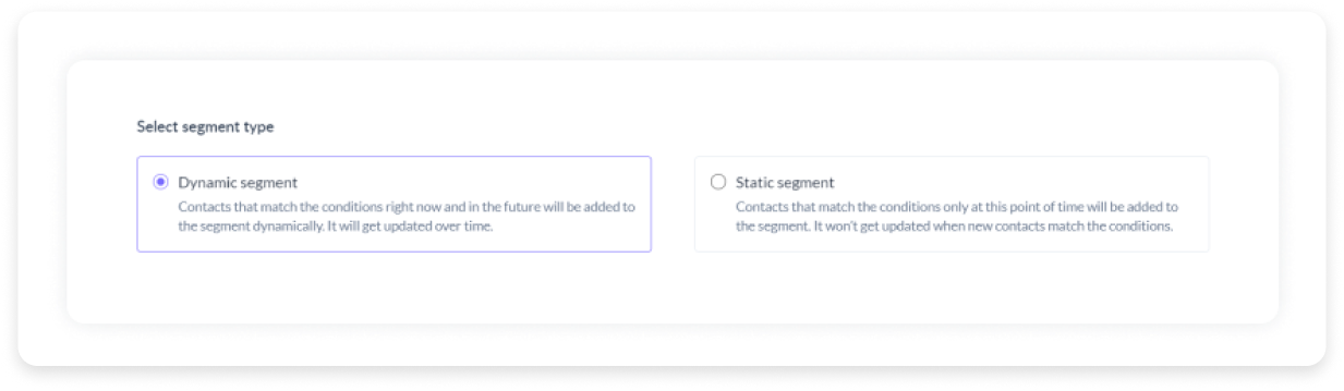 Audience segmnetation