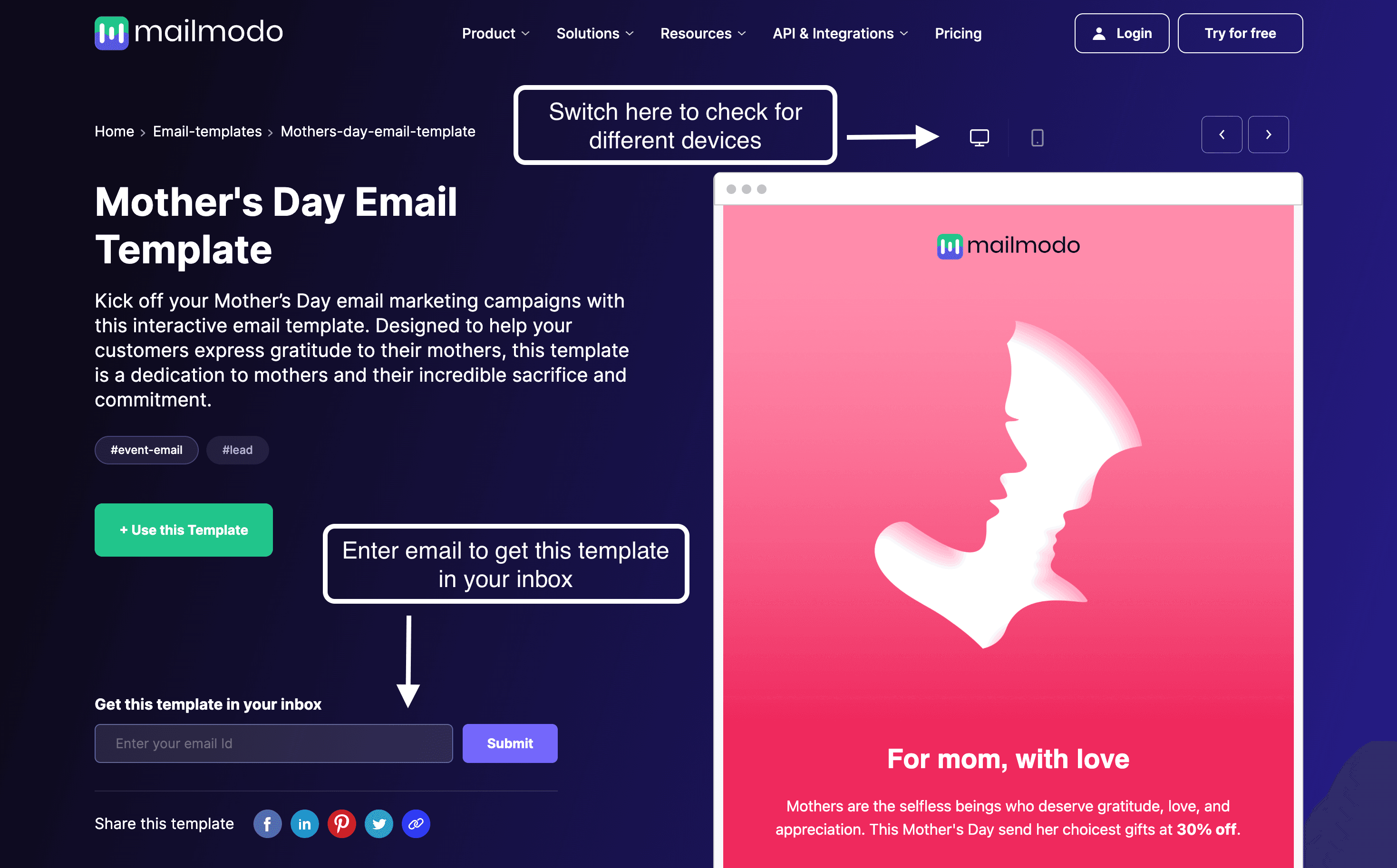 preview and test emails in inbox