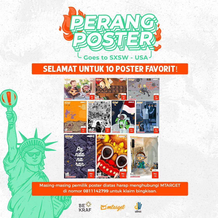 Keren Desain Poster Ekonomi Kreatif  Koleksi Poster 