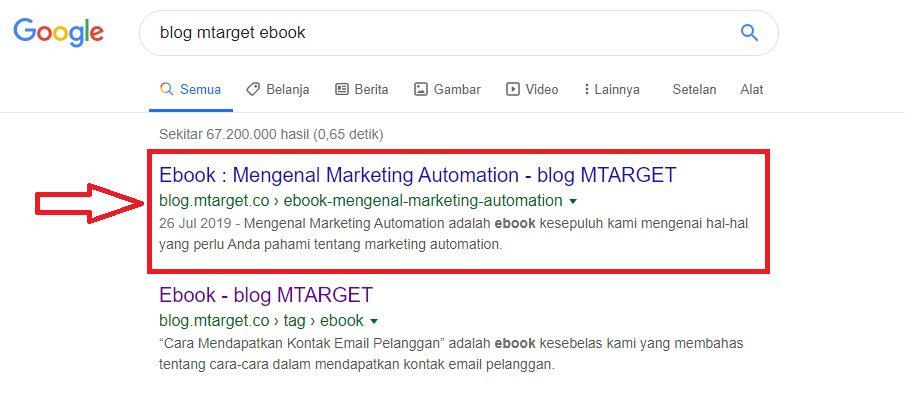 meta description product page