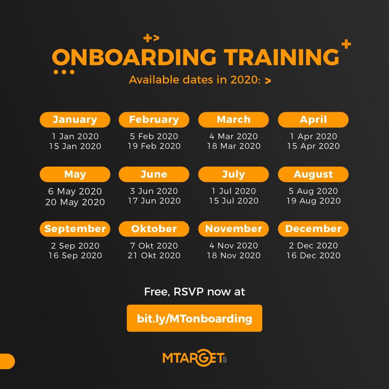 MTARGET Onboarding Training
