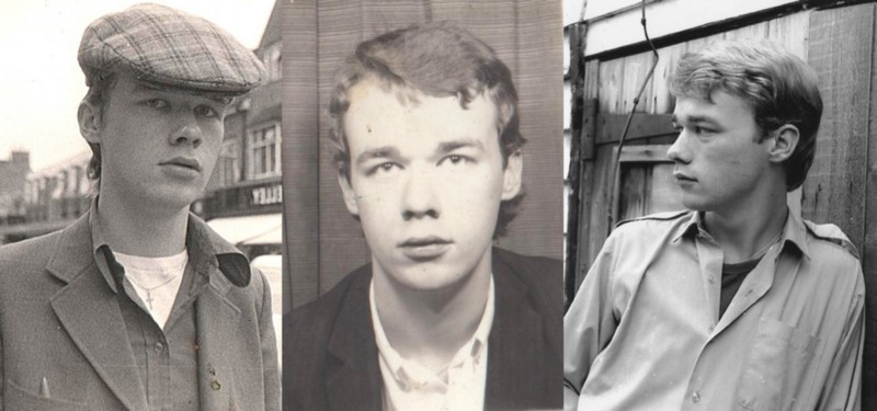 Richard Crowe naked, now and then, 15, 16, 17 (image supplied)