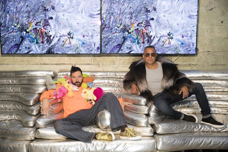 Tony Moran and Jason Walker. Photo: Karl Giant (image supplied)