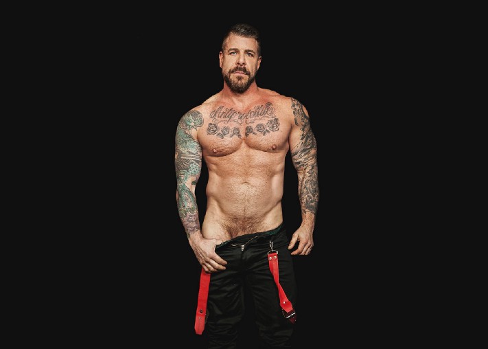 Rocco Steele photographed by Men.com (image supplied)