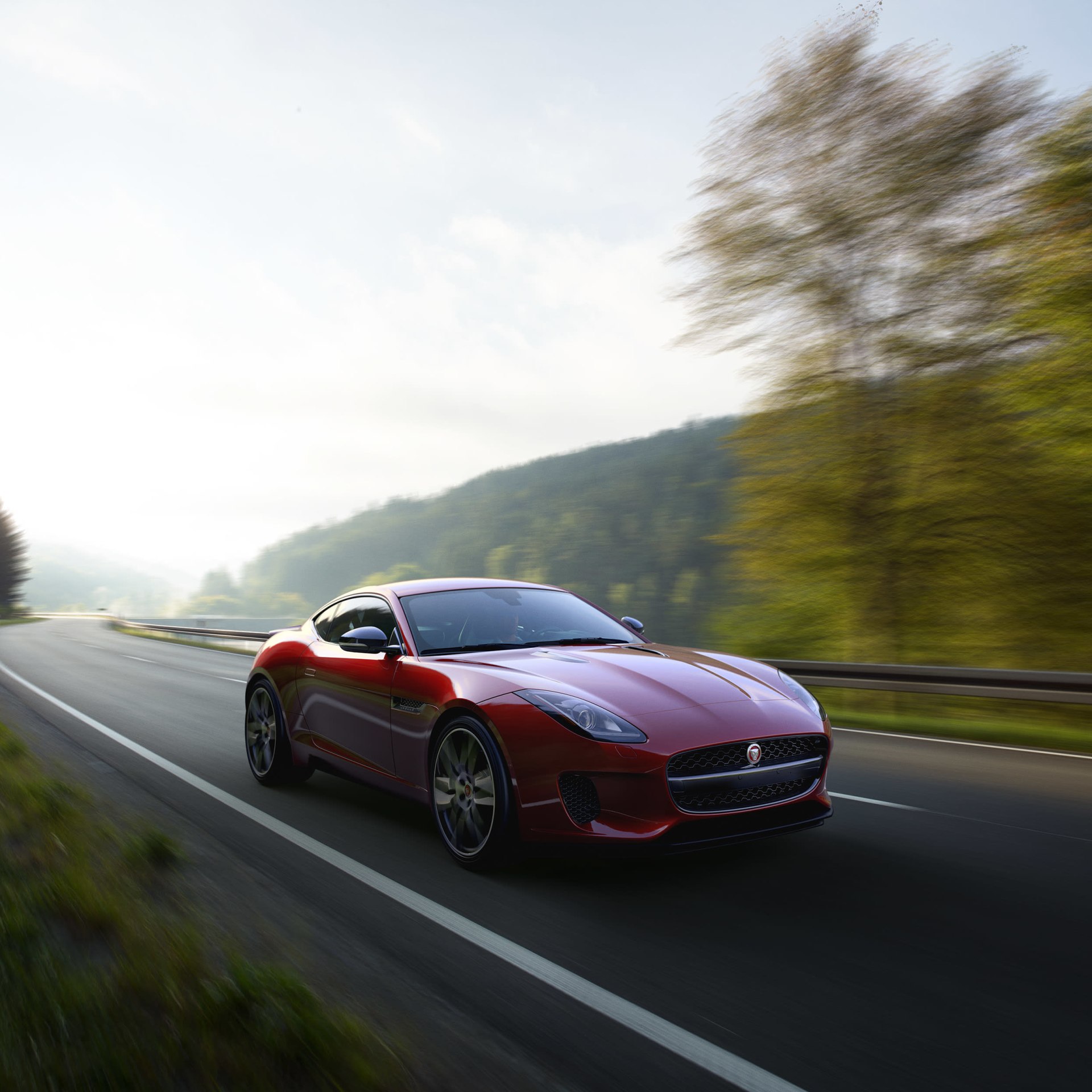 Heading off for the weekend with a Jag F-Type MY 18