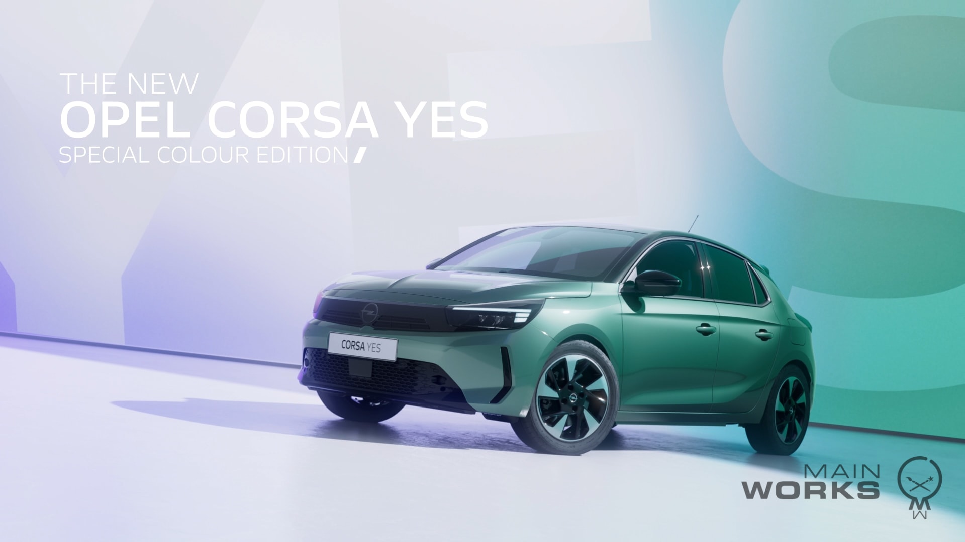 Opel CORSA YES - special colour edition