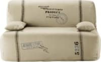 Housse de canapé BZ en coton beige Housse de canapé BZ en coton beige