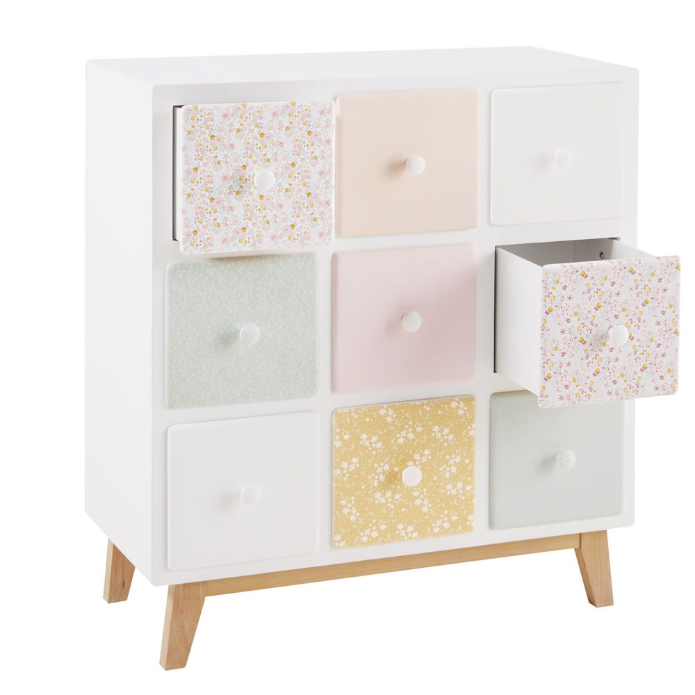 Cajonera infantil con 9 cajones Apolline Maisons du Monde