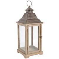 ADÈLE wooden lantern H 61cm ADÈLE wooden lantern H 61cm