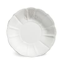 Assiette creuse en faïence blanche D 20 cm BOURGEOISIE Assiette creuse en faïence blanche D 20 cm BOURGEOISIE