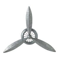Aviation wall propeller Aviation wall propeller