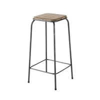 Barhocker im Industrial-Stil aus tanne und Metall Kraft Barhocker im Industrial-Stil aus tanne und Metall Kraft