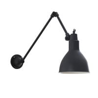 Black Metal Adjustable Wall Lamp Parker