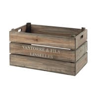 Caisse en bois 32 x 60 cm MARCEL Caisse en bois 32 x 60 cm MARCEL
