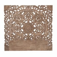 Carved Solid Mango Wood 160 Headboard Carved Solid Mango Wood 160 Headboard