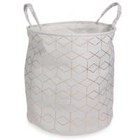 COPPER fabric linen basket H 45 cm COPPER fabric linen basket H 45 cm