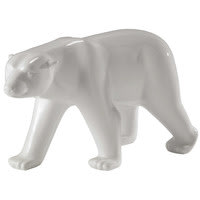 Estatua oso de resina blanca An. 103 cm GLACIER Estatua oso de resina blanca An. 103 cm GLACIER