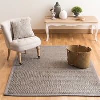 Flechtteppichaus Sisal, 140 x 200 cm, grau Flechtteppichaus Sisal, 140 x 200 cm, grau