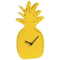 Horloge à poser ananas jaune Horloge à poser ananas jaune