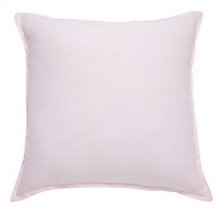 Kissen aus gewaschenem Leinen altrosa 45x45 Kissen aus gewaschenem Leinen altrosa 45x45