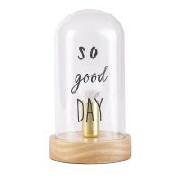 Lampe sous cloche en verre Lampe sous cloche en verre