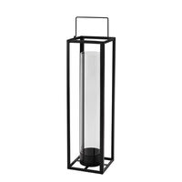Lanterne en métal noire H 69 cm WARREN Lanterne en métal noire H 69 cm WARREN