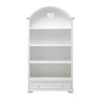 Librería blanca con 1 cajón Librería blanca con 1 cajón