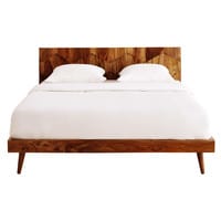 Lit 160x200 en bois de sheesham massif Lit 160x200 en bois de sheesham massif