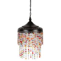 Lustre en plastique acrylique D 23 cm CONFETTI Lustre en plastique acrylique D 23 cm CONFETTI