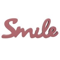 Parola decorativa bordeaux L20 SMILE Parola decorativa bordeaux L20 SMILE
