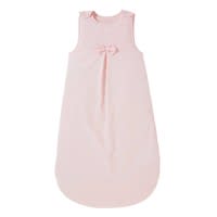 Saco de dormir de plumetí de algodón rosa CAPUCINE Saco de dormir de plumetí de algodón rosa CAPUCINE