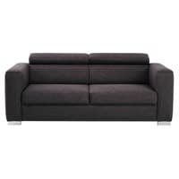 Sofa 3-sitzig, grau meliert Sofa 3-sitzig, grau meliert