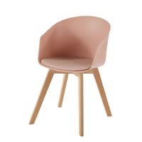 Vintage-Sessel, blassrosa Vintage-Sessel, blassrosa