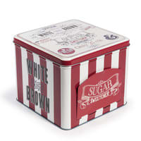 Zuckerdose RETRO, rot, H12 Zuckerdose RETRO, rot, H12