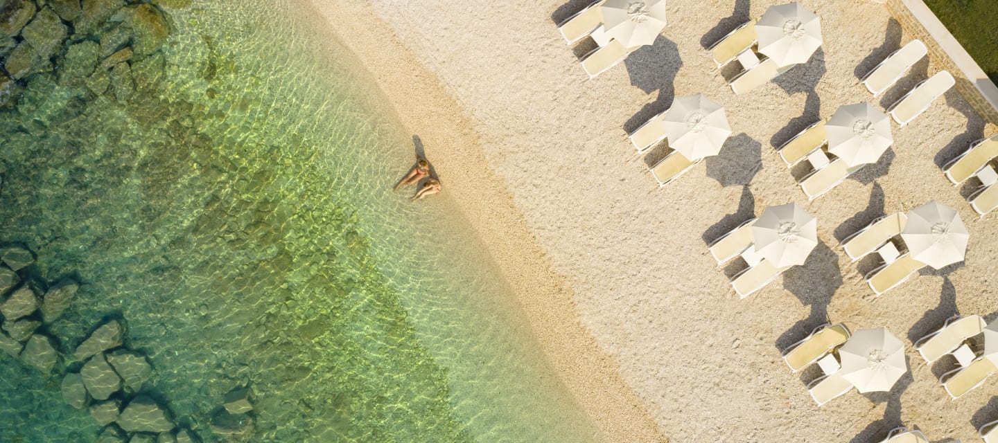 Secluded Rovinj beaches