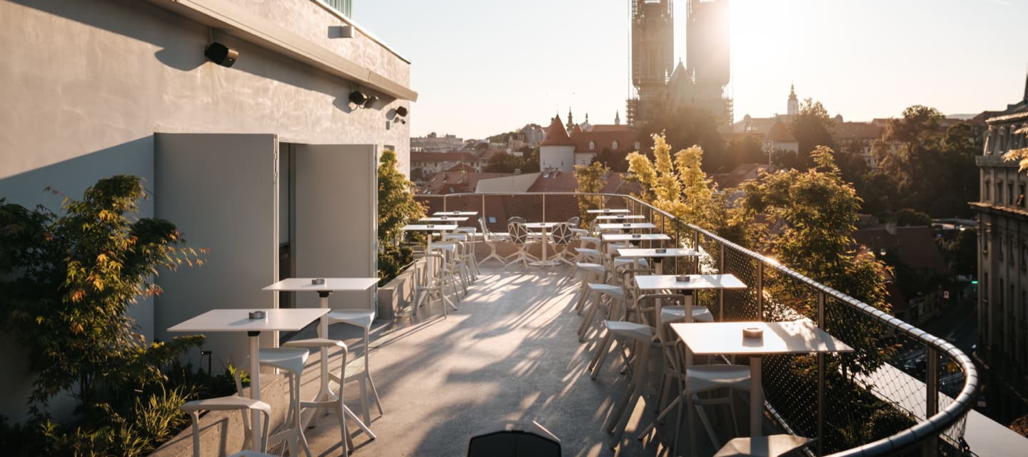 Eventi “after work” sulla terrazza panoramica dell'hotel Stellar Boutique Modules!