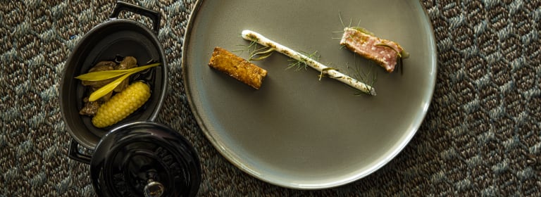 A plated composition from the Agli Amici official image archive