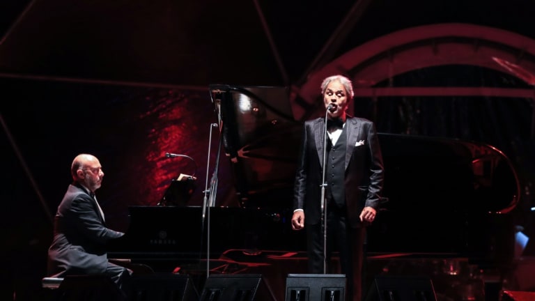 Famed tenor performs at the opening ceremony of the Grand Park Hotel Rovinj