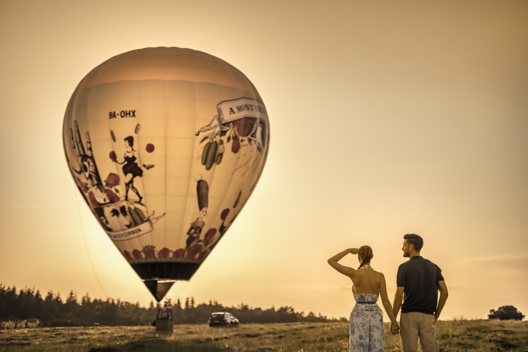VIP-Ballonfahrt über Istrien