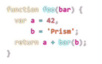 Partial syntax highlighting